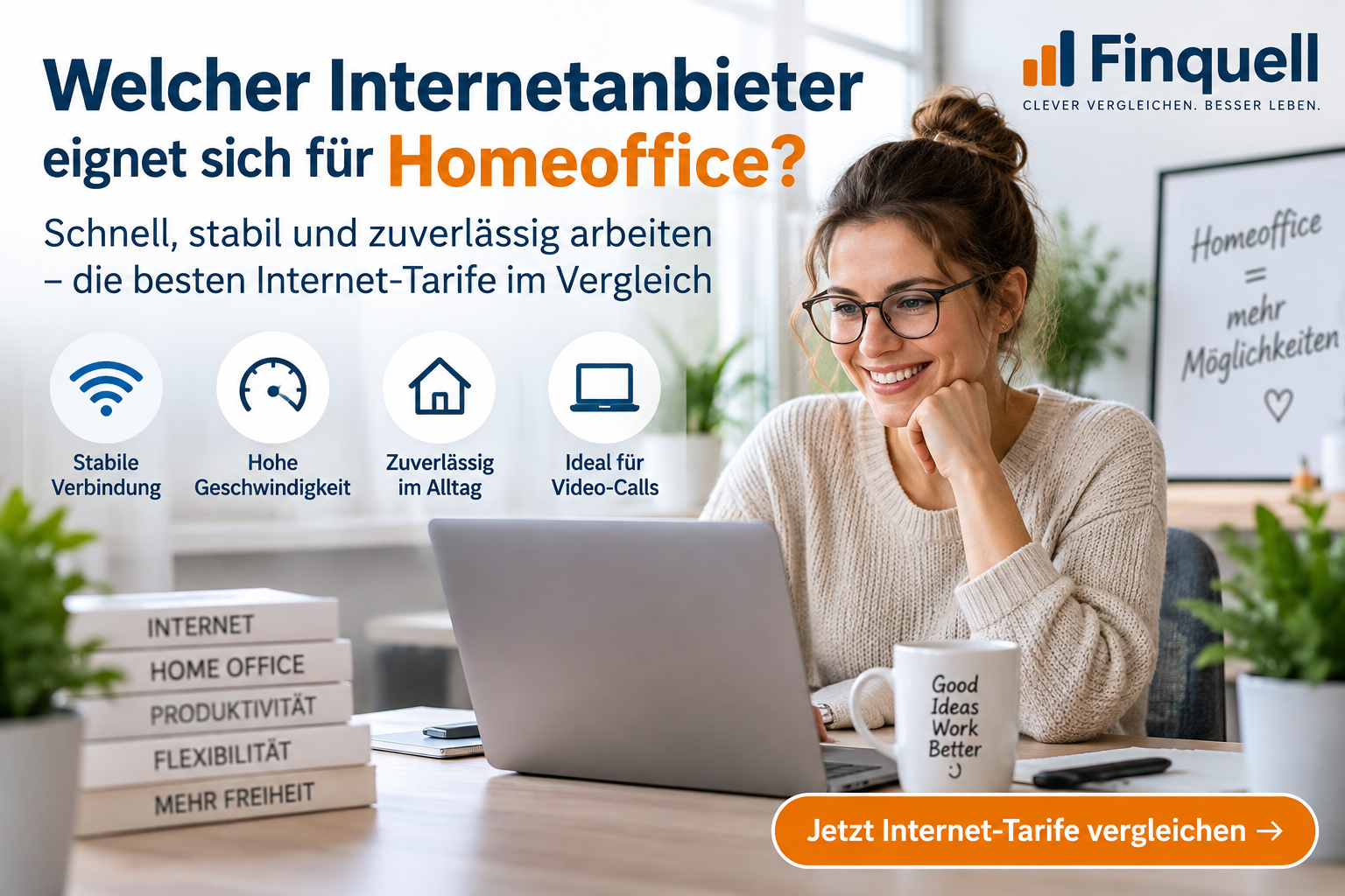 Welcher Internetanbieter eignet sich für Homeoffice? Internet Vergleich 2026
